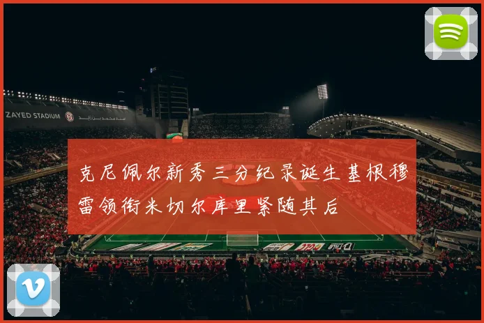 克尼佩尔新秀三分纪录诞生基根穆雷领衔米切尔库里紧随其后
